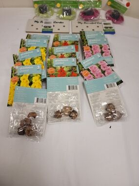 Gladiolus Bulb Packets – Yellow, Red, Pink